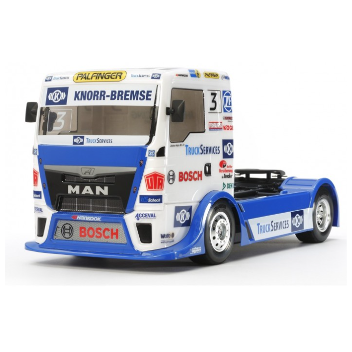 TAMIYA TT01E Team Hahn Racing MAN TGS RC Car