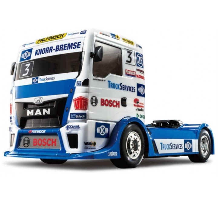 TAMIYA TT01E Team Hahn Racing MAN TGS RC Car