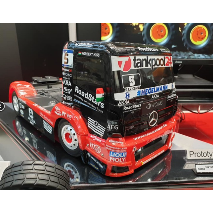 TAMIYA TT01E Team Reinert Racing MAN TGS – Camión RC de Precisión