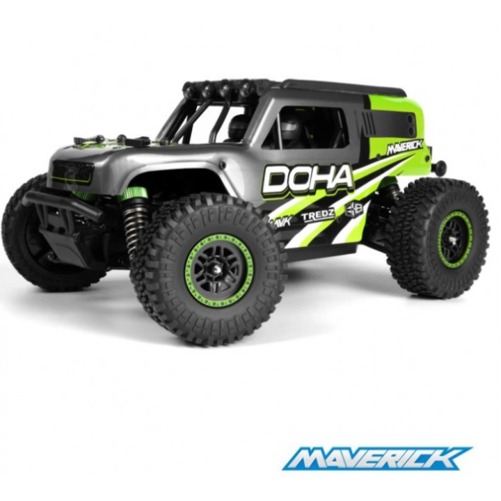Maverick Doha 1/20 4WD Camión Eléctrico Verde RTR
