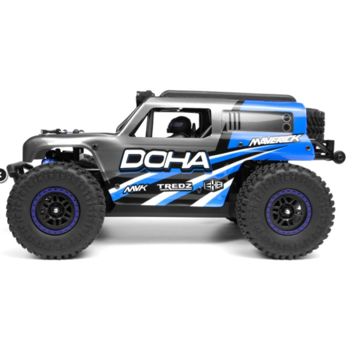 Maverick Doha 1/20 4WD Camión Eléctrico Azul RTR