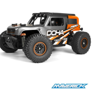 Maverick Doha 1/20 4WD Camión Eléctrico Naranja RTR