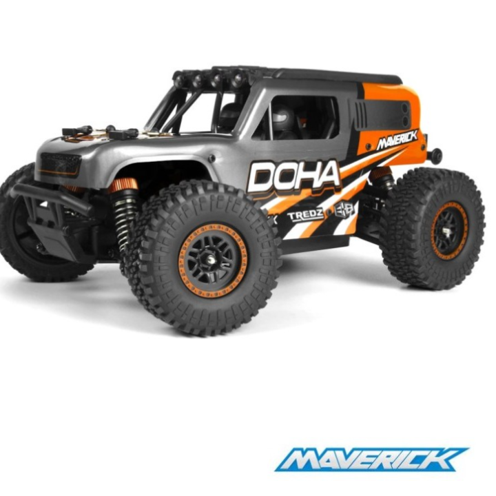 Maverick Doha 1/20 4WD Camión Eléctrico Naranja RTR