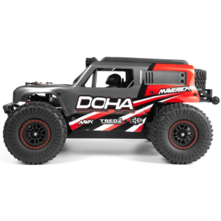 Maverick Doha 1/20 4WD Camión Eléctrico Rojo RTR
