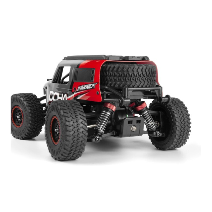 Maverick Doha 1/20 4WD Camión Eléctrico Rojo RTR