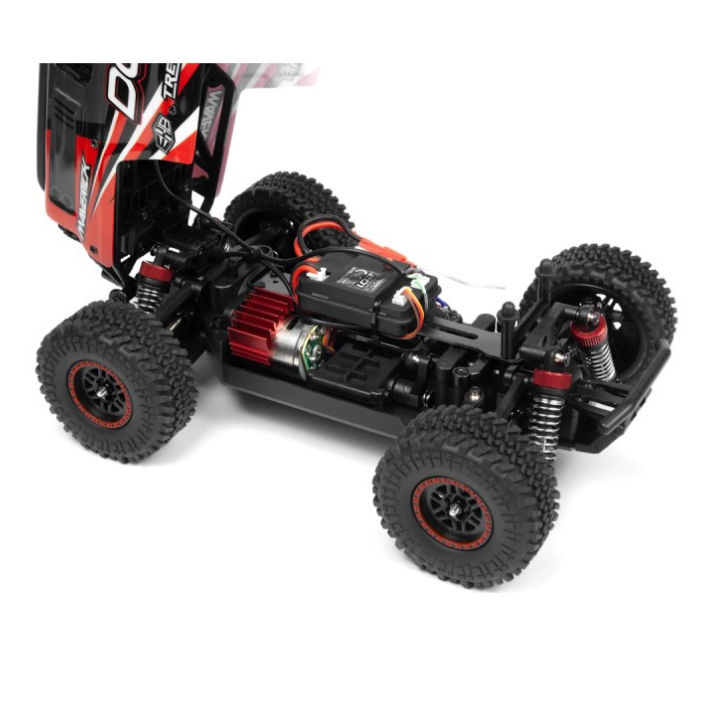 Maverick Doha 1/20 4WD Camión Eléctrico Rojo RTR