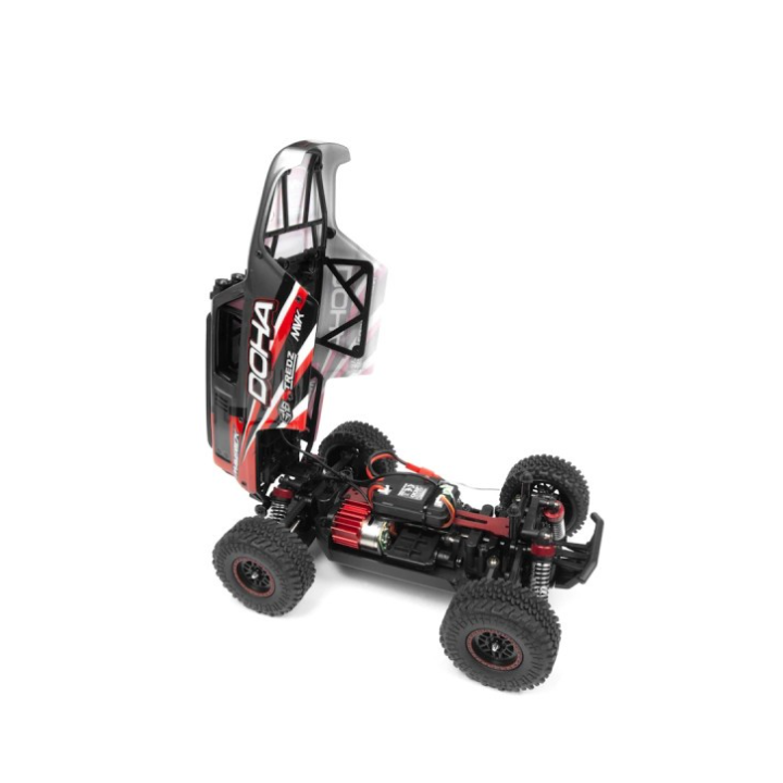 Maverick Doha 1/20 4WD Camión Eléctrico Rojo RTR