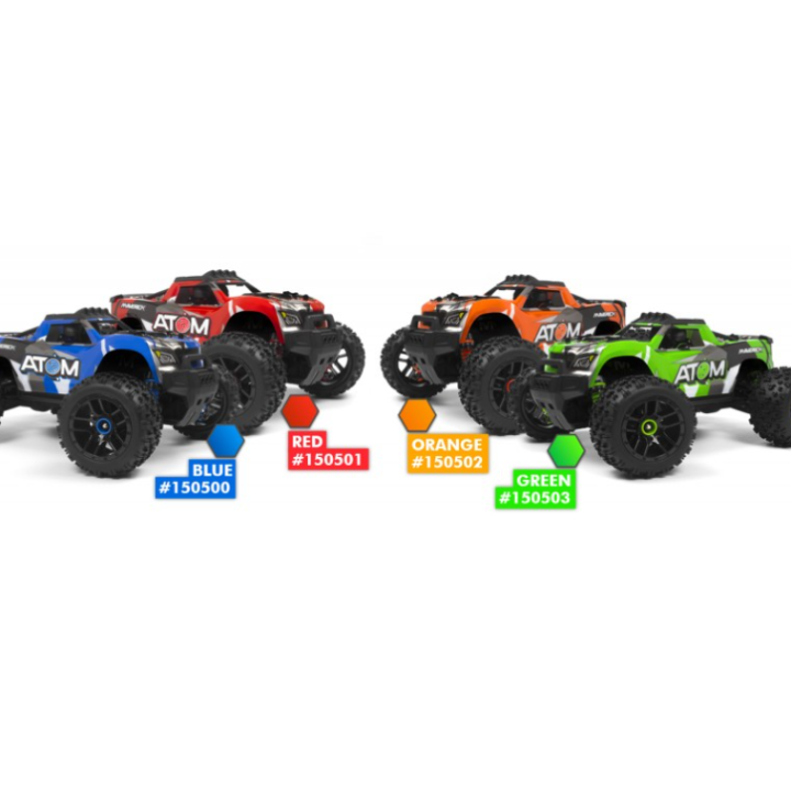 Maverick Atom 1/18 4WD Camión Eléctrico Naranja RTR