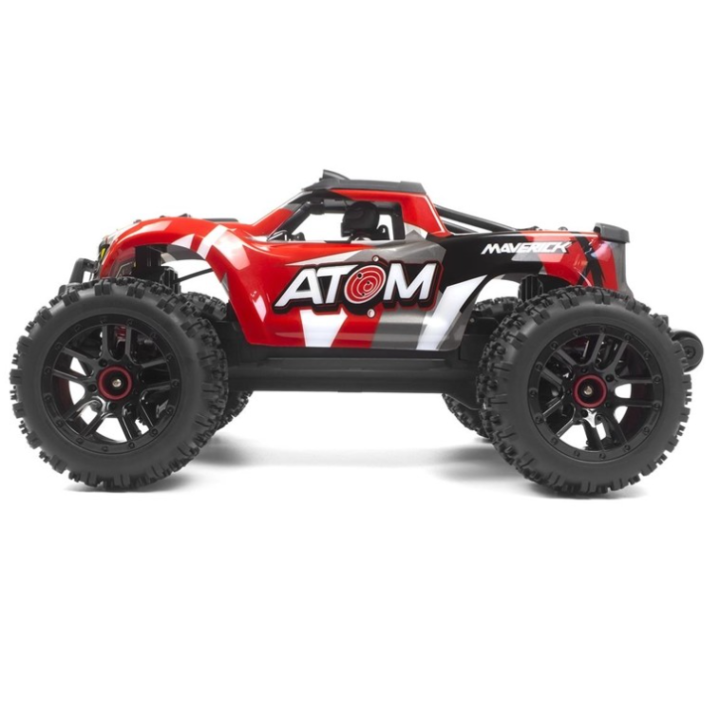 Maverick Atom 1/18 4WD Camión Eléctrico Rojo RTR