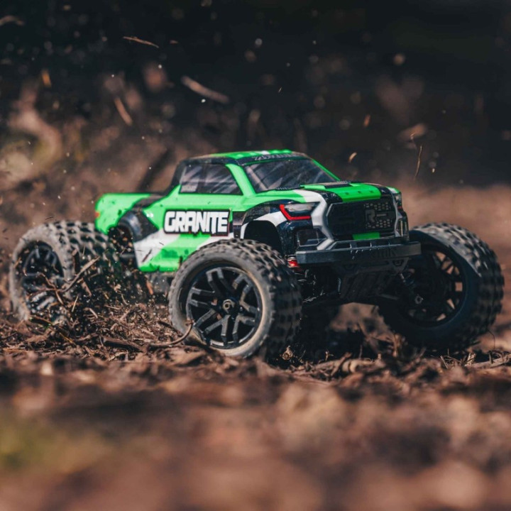 ARRMA 1/18 Granite Grom 4WD Monster Truck RTR Verde