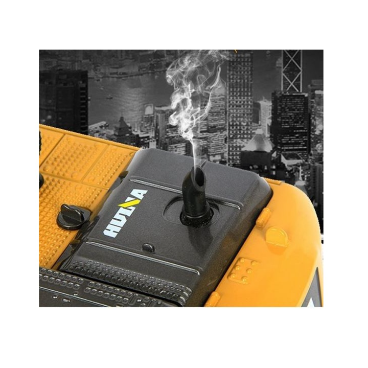 Excavadora Huina 1580 RC 1/14 Metálica Profesional 2.4GHz con Luces y Sonidos