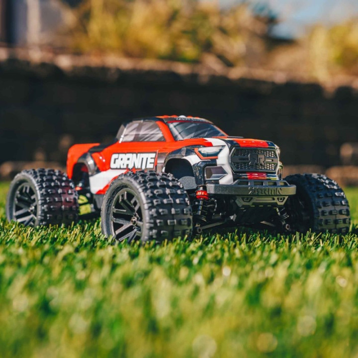 ARRMA 1/18 Granite Grom 4WD Monster Truck RTR Rojo