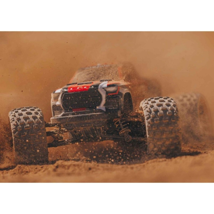 ARRMA 1/18 Granite Grom 4WD Monster Truck RTR Rojo