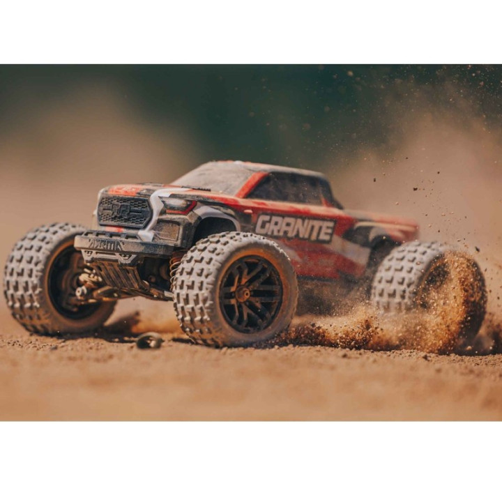 ARRMA 1/18 Granite Grom 4WD Monster Truck RTR Rojo