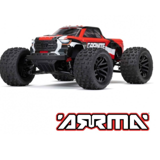 ARRMA 1/18 Granite Grom 4WD Monster Truck RTR Rojo