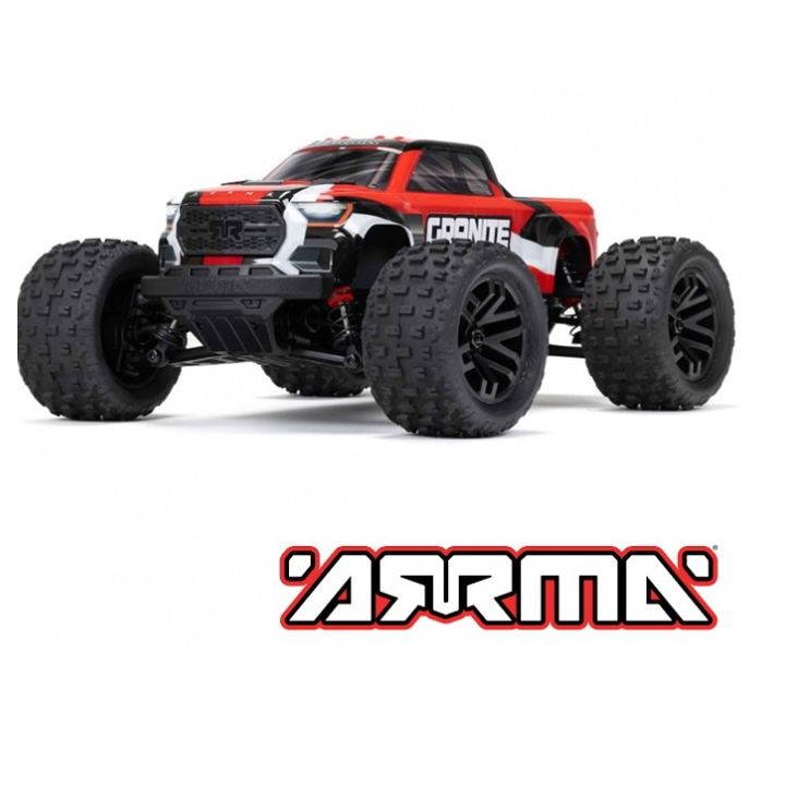 ARRMA 1/18 Granite Grom 4WD Monster Truck RTR Rojo