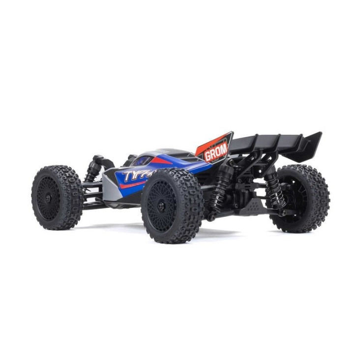 ARRMA TYPHON GROM 1/14 Buggy 4X4 Brushed RTR Azul/Plata