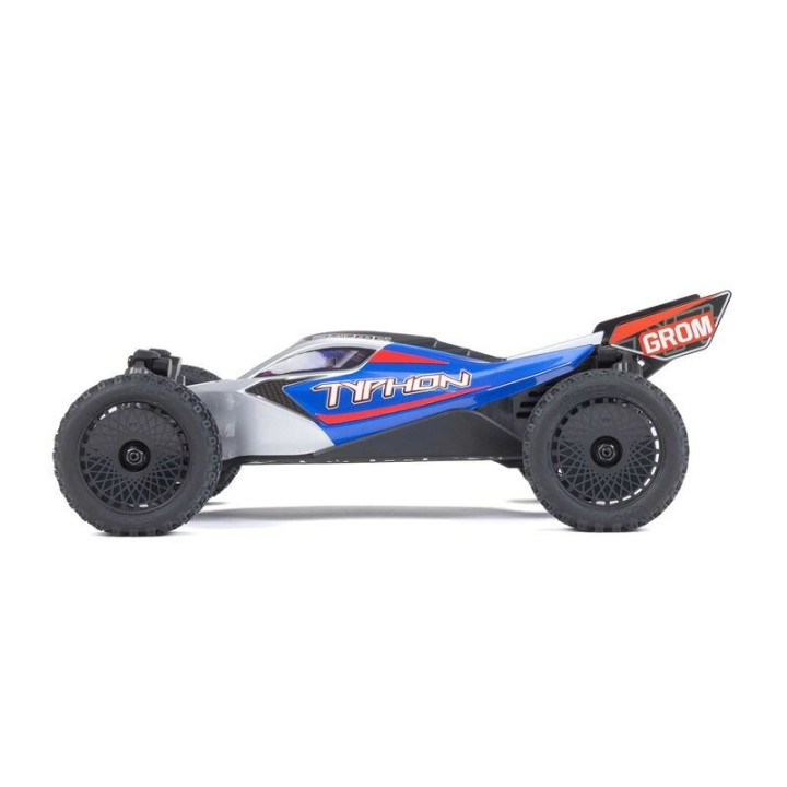 ARRMA TYPHON GROM 1/14 Buggy 4X4 Brushed RTR Azul/Plata