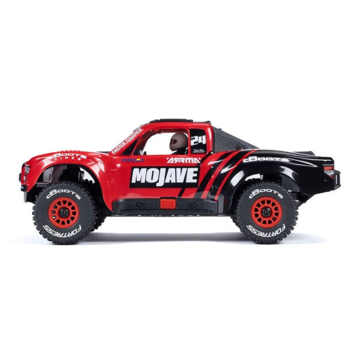 ARRMA MOJAVE GROM 1/16 Desert Truck 4X4 MEGA 380 Brushed RTR Rojo/Negro