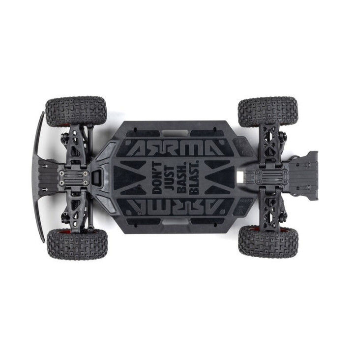 ARRMA MOJAVE GROM 1/16 Desert Truck 4X4 MEGA 380 Brushed RTR Rojo/Negro