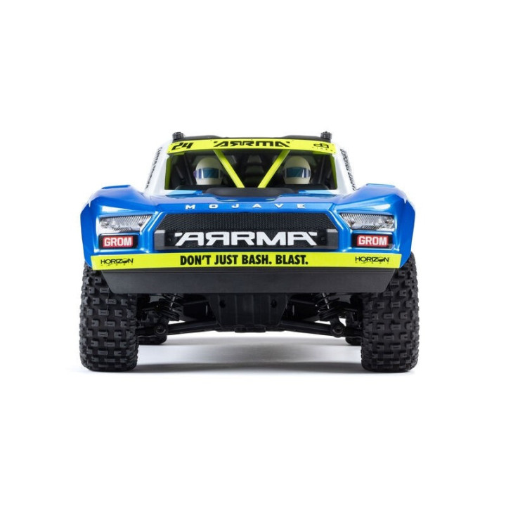 ARRMA MOJAVE GROM 1/16 Desert Truck 4X4 MEGA 380 Brushed RTR Amarillo/Azul