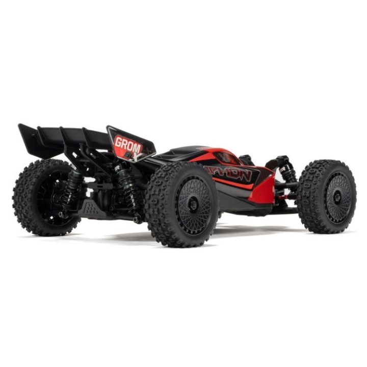 ARRMA Typhon Grom BLX 1/18 Buggy 4X4 Brushless RTR Rojo