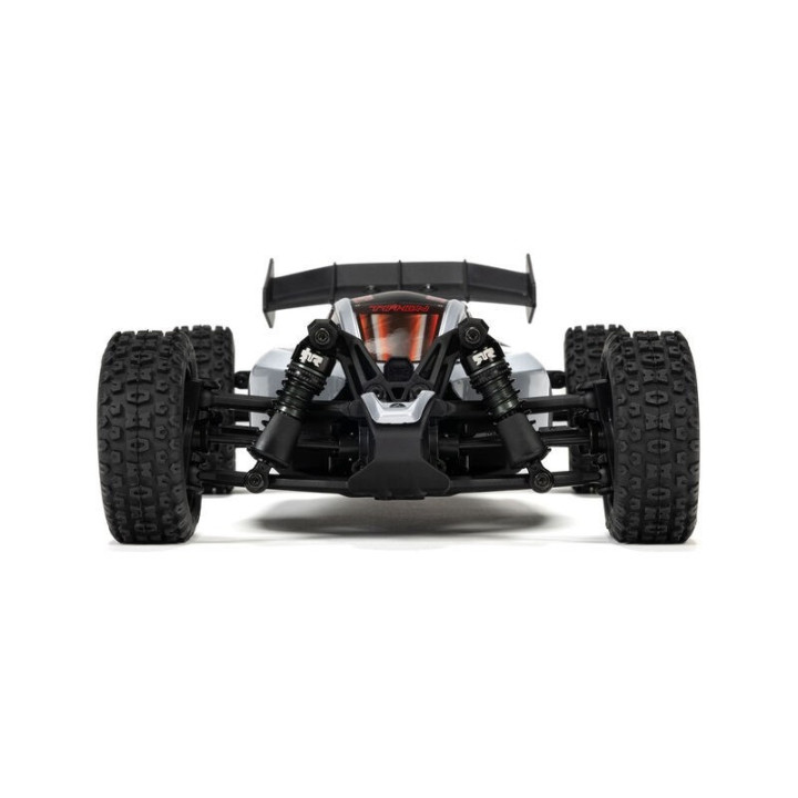 ARRMA Typhon Grom BLX 1/18 Buggy 4X4 Brushless RTR Plateado (sin batería)
