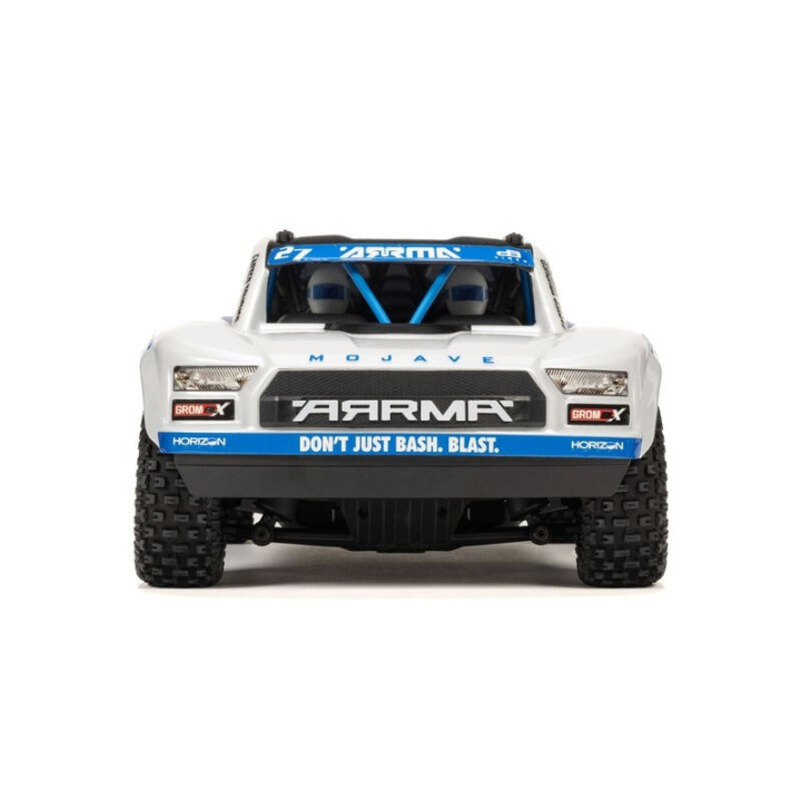 ARRMA Mojave Grom BLX 1/18 Desert Truck Brushless RTR Azul/Blanco