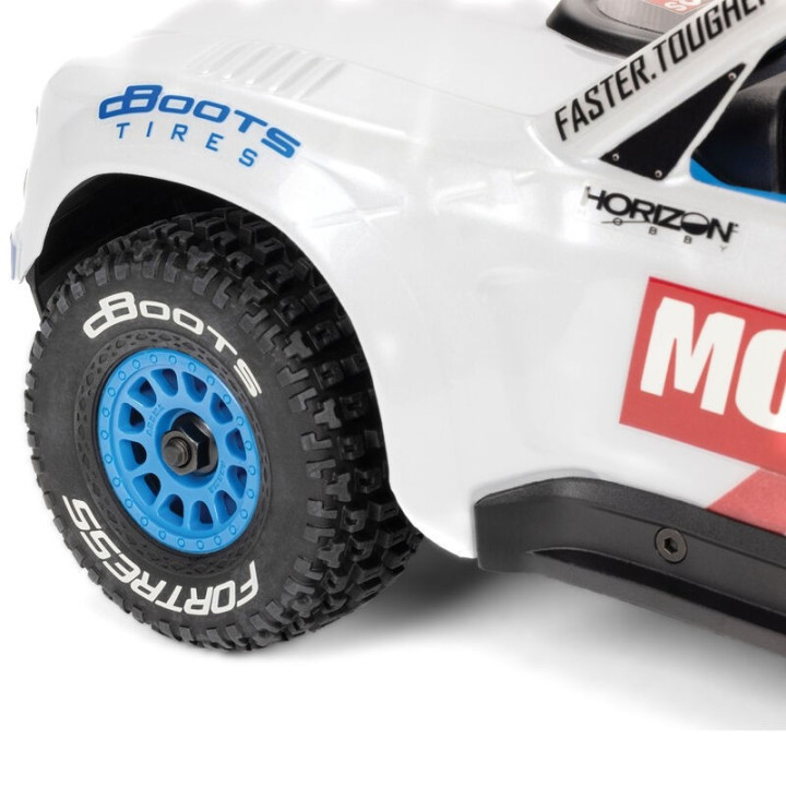 ARRMA Mojave Grom BLX 1/18 Desert Truck Brushless RTR Azul/Blanco
