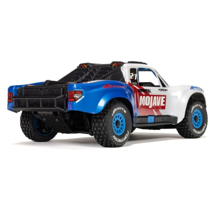 ARRMA Mojave Grom BLX 1/18 Desert Truck Brushless RTR Azul/Blanco
