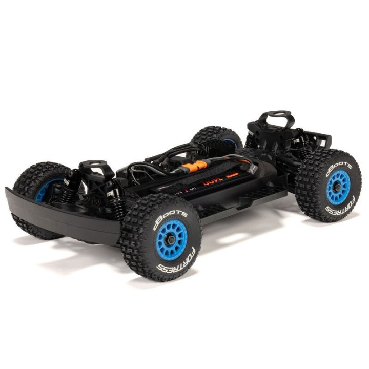 ARRMA Mojave Grom BLX 1/18 Desert Truck Brushless RTR Azul/Blanco