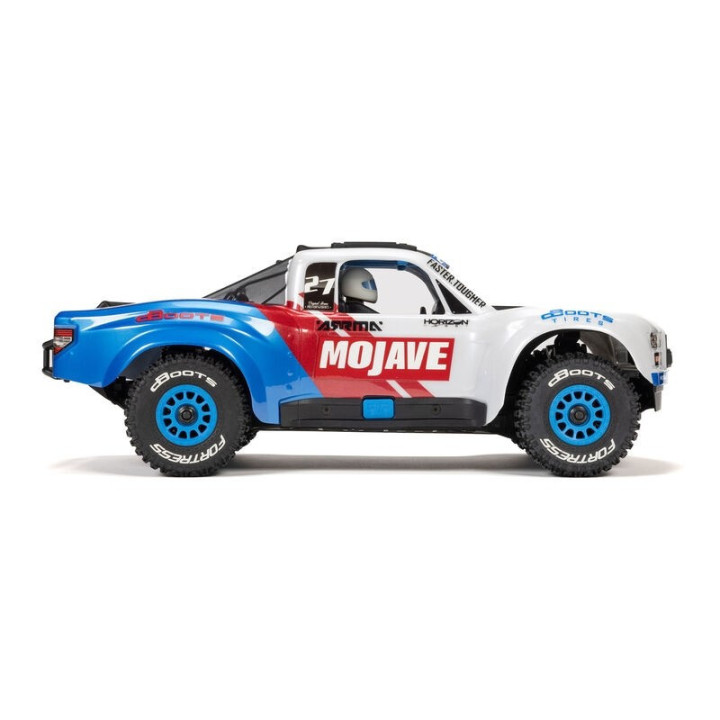 ARRMA Mojave Grom BLX 1/18 Desert Truck Brushless RTR Azul/Blanco