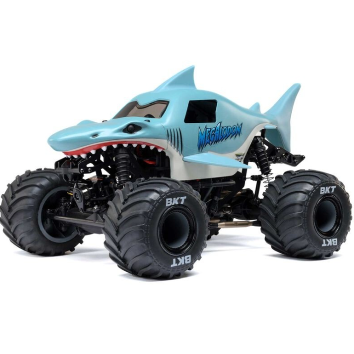 LOSI Mini LMT 1/18 Megalodon 4X4 Brushed RTR con batería y cargador