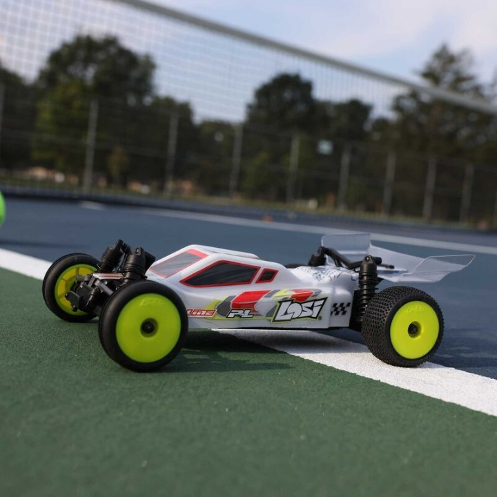 LOSI Micro-B 1/24 2WD Buggy RTR Blanco con batería y cargador