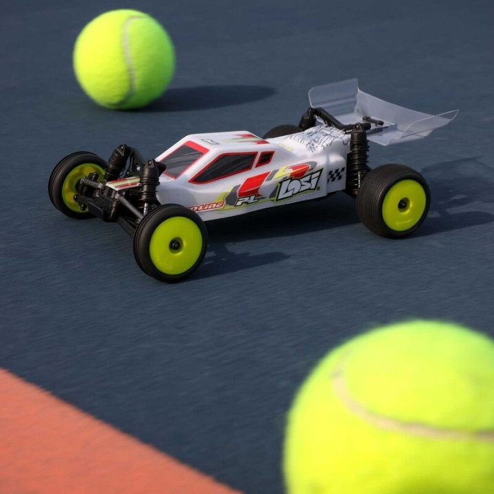 LOSI Micro-B 1/24 2WD Buggy RTR Blanco con batería y cargador