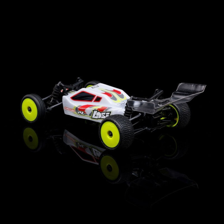 LOSI Micro-B 1/24 2WD Buggy RTR Blanco con batería y cargador
