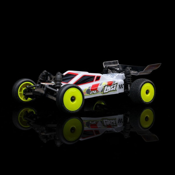LOSI Micro-B 1/24 2WD Buggy RTR Blanco con batería y cargador