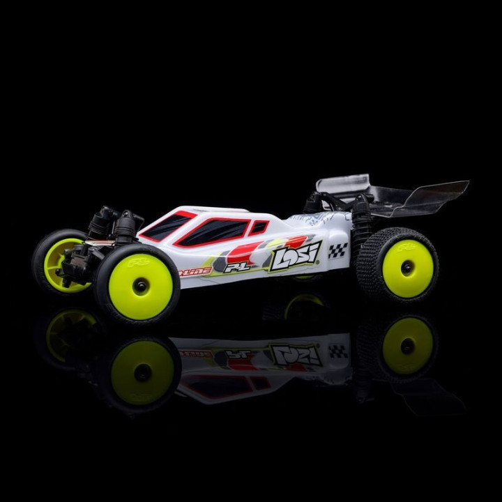 LOSI Micro-B 1/24 2WD Buggy RTR Blanco con batería y cargador