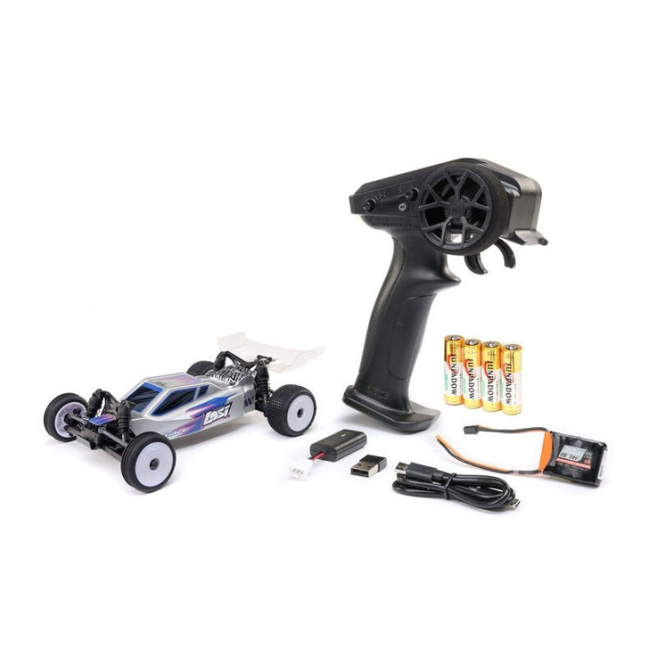 LOSI Micro-B 1/24 2WD Buggy RTR Blanco con batería y cargador