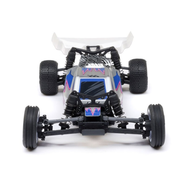 LOSI Micro-B 1/24 2WD Buggy RTR Silver con batería y cargador
