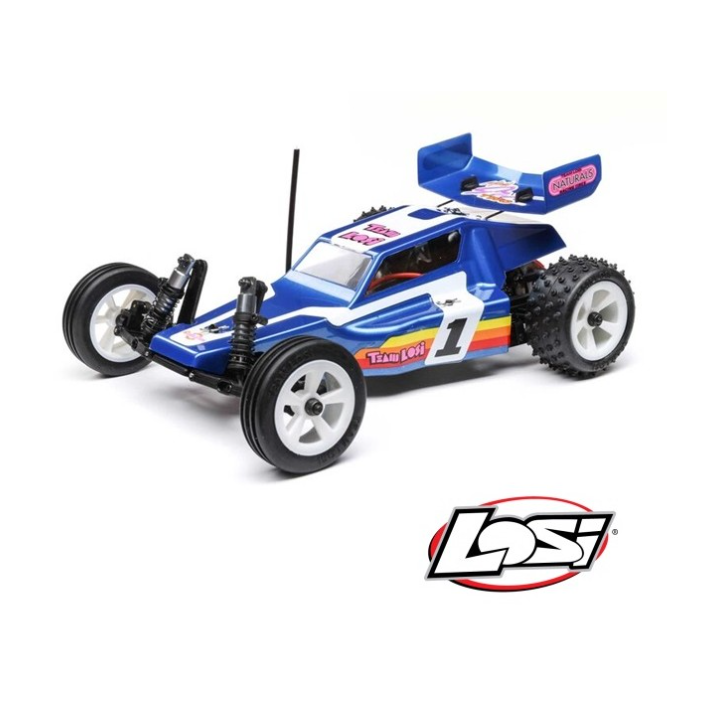Losi Mini JRX2 1/16 2WD Buggy RTR con batería y cargador
