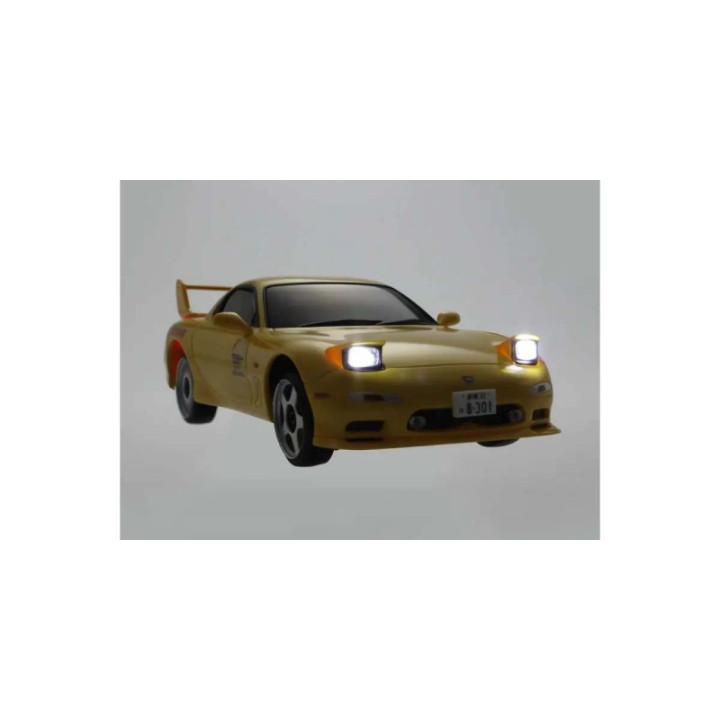Kyosho First Mini-Z 1:28 Initial-D Mazda RX-7 FD3S YE con batería y cargador