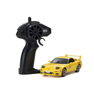 Kyosho First Mini-Z 1:28 Initial-D Mazda RX-7 FD3S YE con batería y cargador