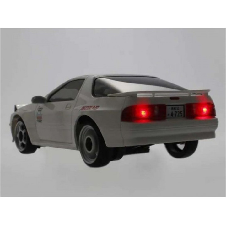 Kyosho First Mini-Z 1:28 Initial-D Mazda Savanna RX-7 FC3S WH con batería y cargador