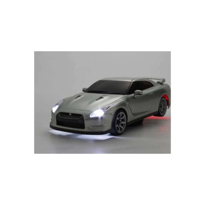 Kyosho First Mini-Z 1:28 Nissan GT-R R35 Silver con batería y cargador