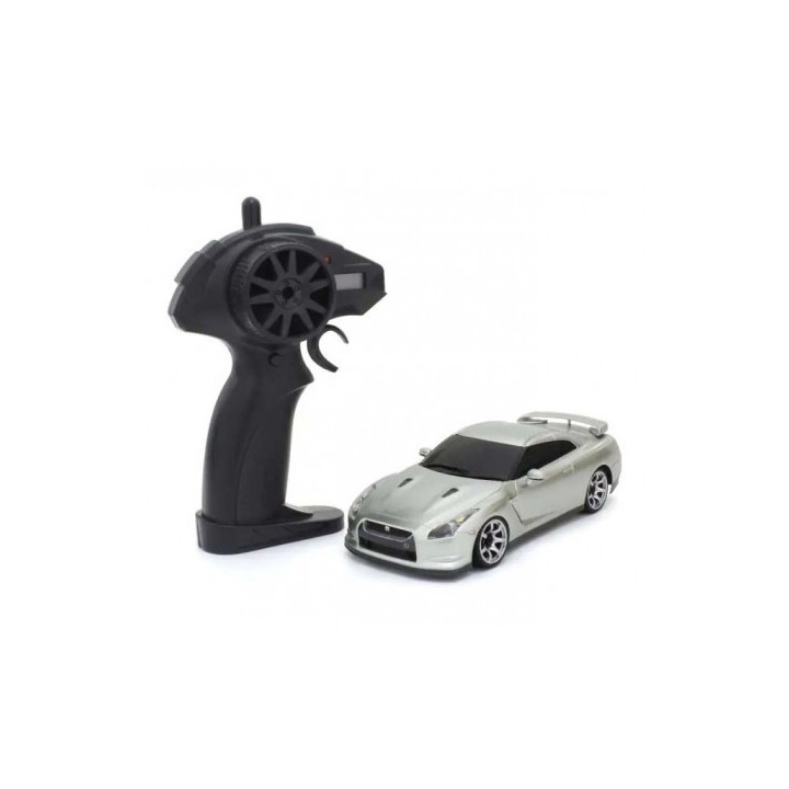 Kyosho First Mini-Z 1:28 Nissan GT-R R35 Silver con batería y cargador
