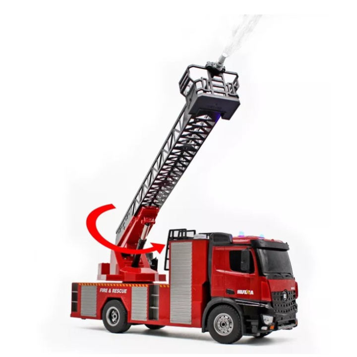 Huina 1562 Camión de Bomberos RC 1/14 22CH con Cañón de Agua