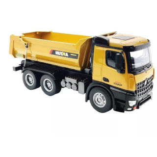 Huina 1582 RC 1/14 – Camión Volquete 10CH 2,4GHz con Caja Metálica