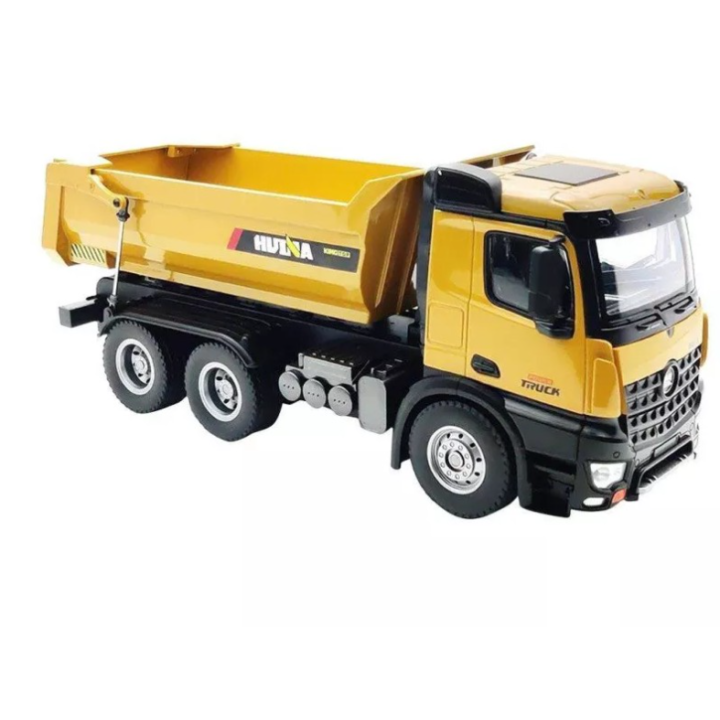 Huina 1582 RC 1/14 – Camión Volquete 10CH 2,4GHz con Caja Metálica