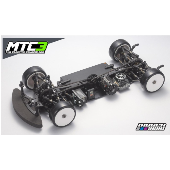 Mugen Seiki MTC3 1/10 Touring Car | Chasis RC de Competición Eléctrico
